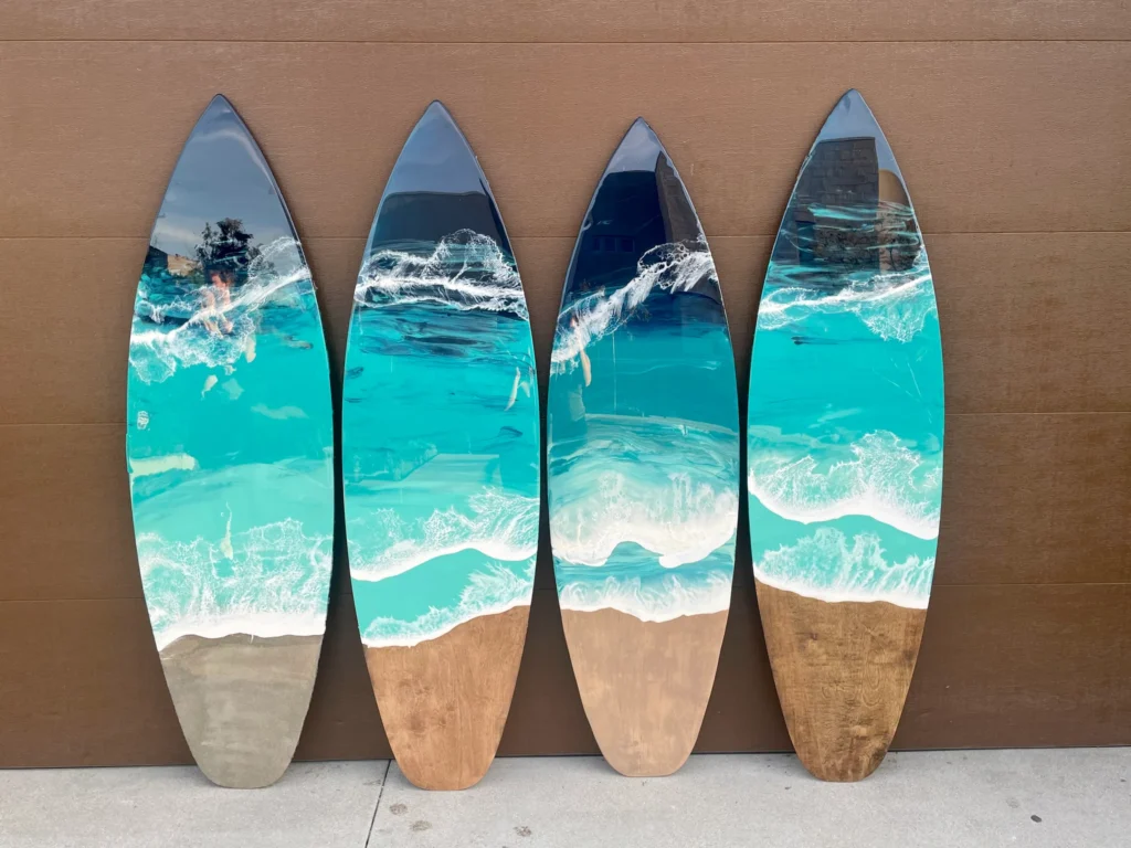 surfboard art