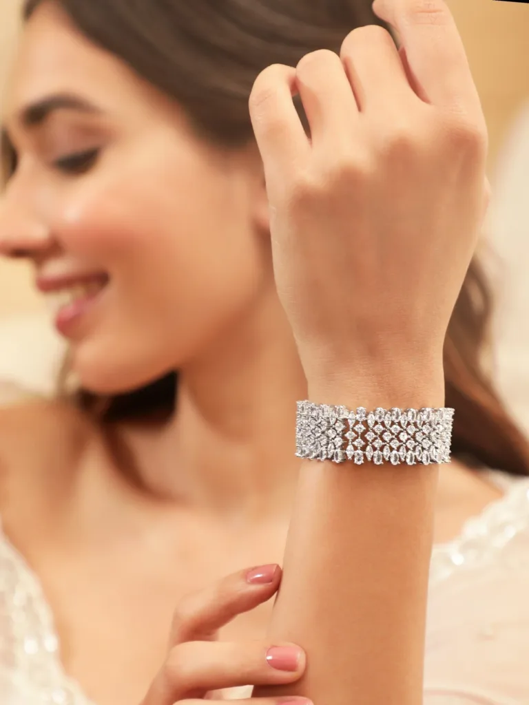 rhodium-plated-crystal-marquise-zirconia-demi-fine-statement-bracelet-bangles-bracelets-35625859154094