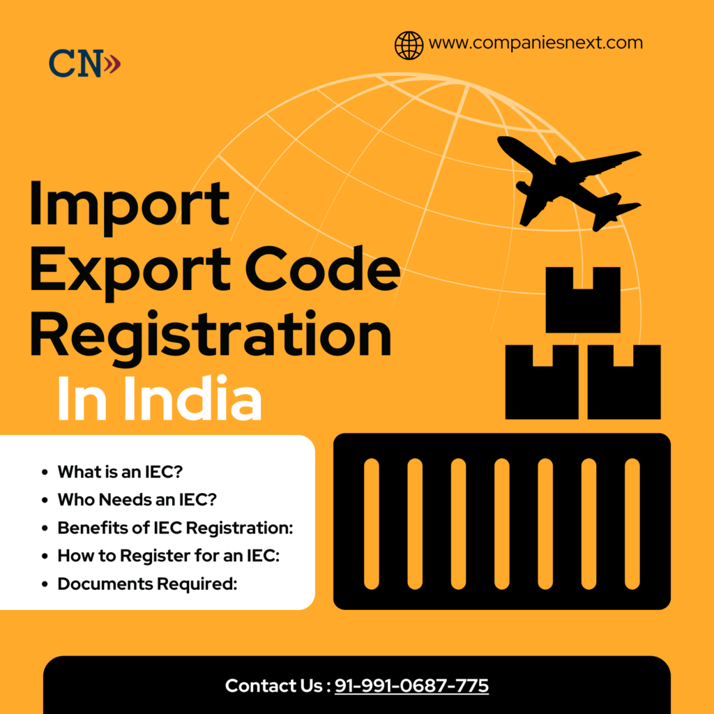 Import Export Code Registration In India
