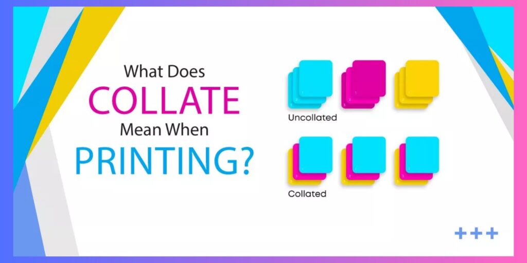 what does collate mean