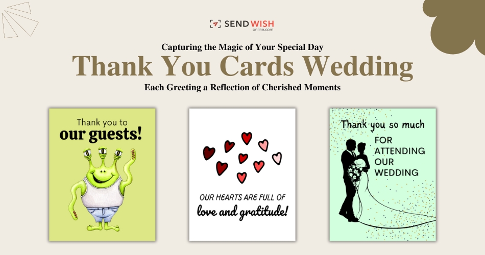 Wedding thank you cards wording