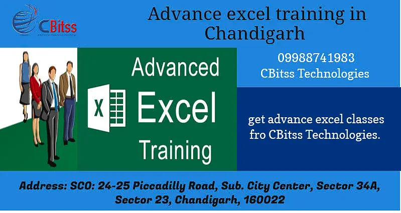 Advanced Excel course in chandigarh