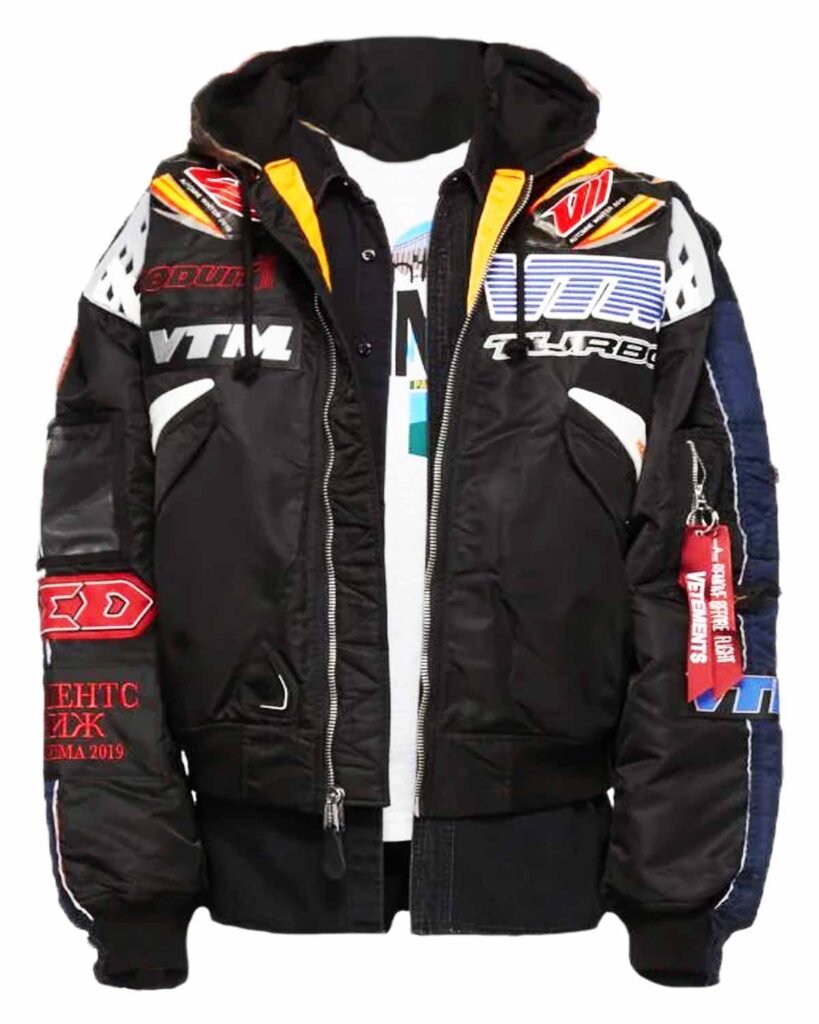 vetements x alpha industries racing jacket