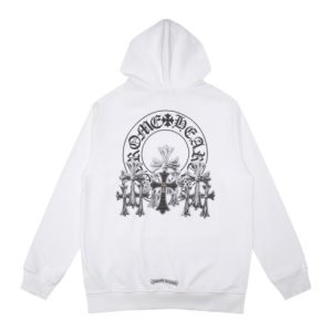 Chrome-Hearts-Hoodie-Multiple-Cross-White