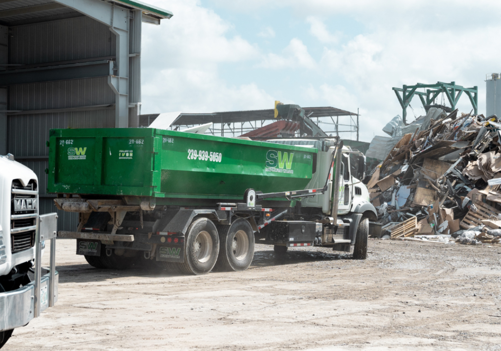 Commercial waste disposal services