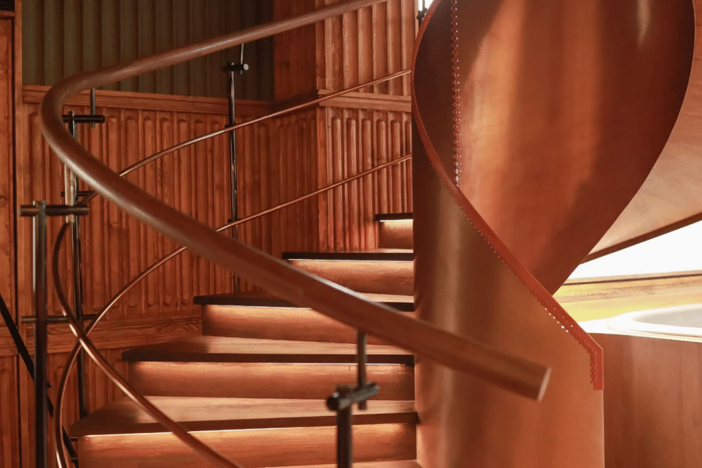 Helical Staircase Design
