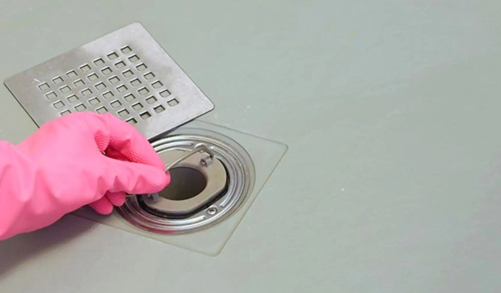 Blocked Shower Drain