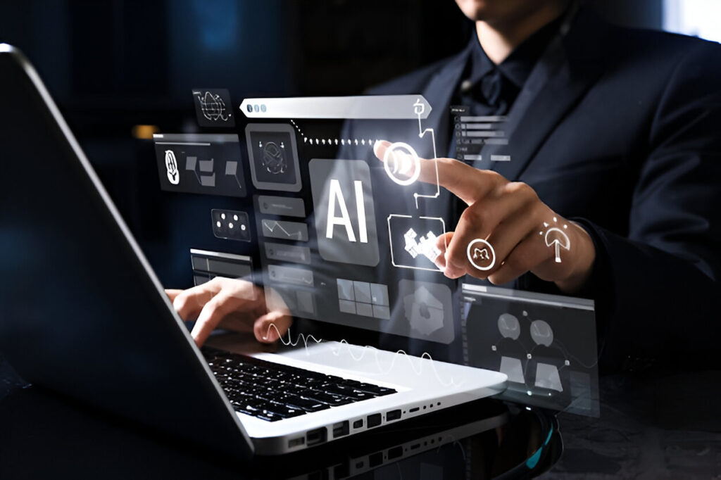 Creating websites using AI