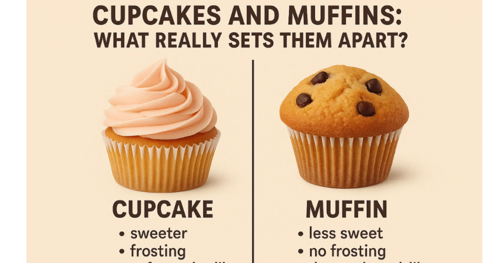 Cupcakes and Muffins: What Really Sets Them Apart?