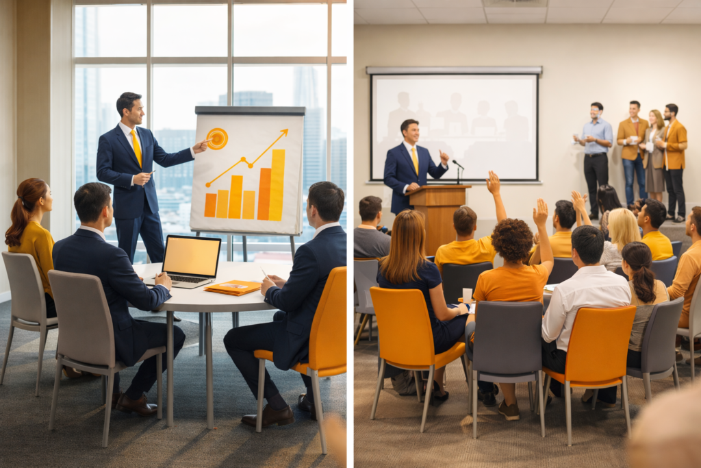 How corporate events are different from association events