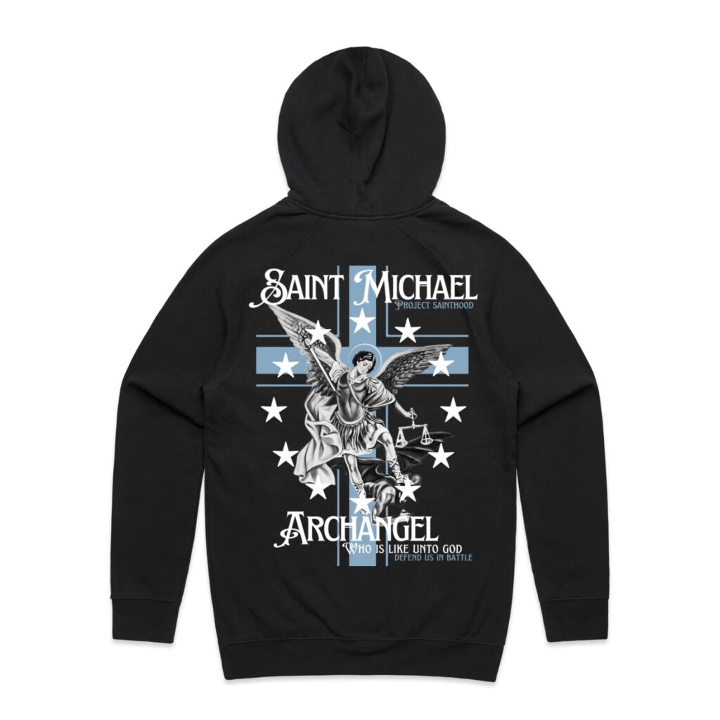 Saint Michael Hoodie Premium Streetwear Pullover for Men