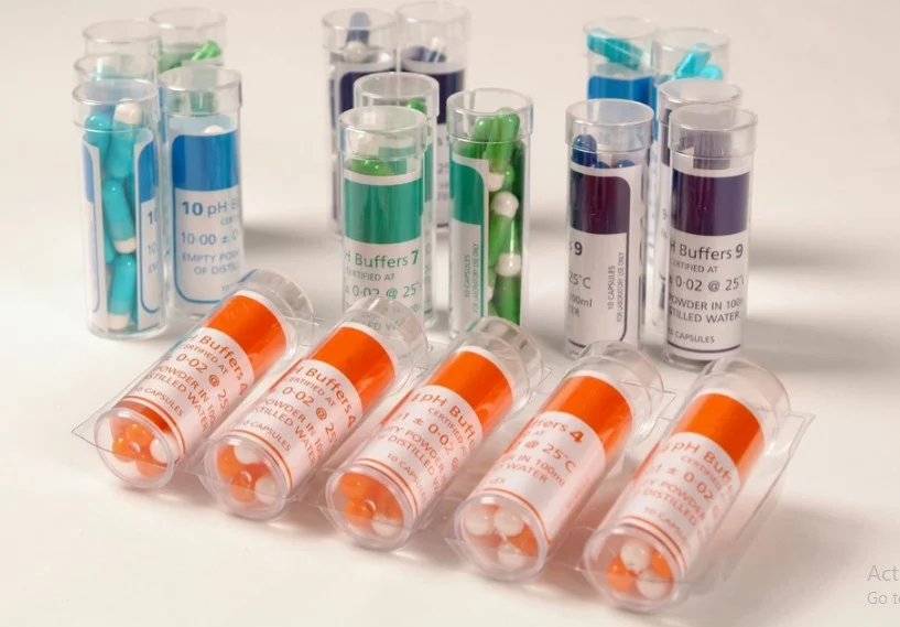 color-coded buffer set