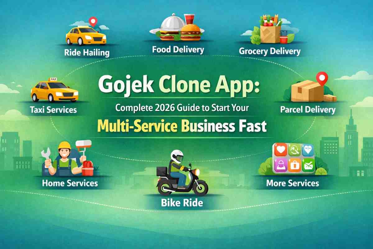 Gojek Clone App: Complete 2026 Guide to Start Your Multi-Service Business Fast