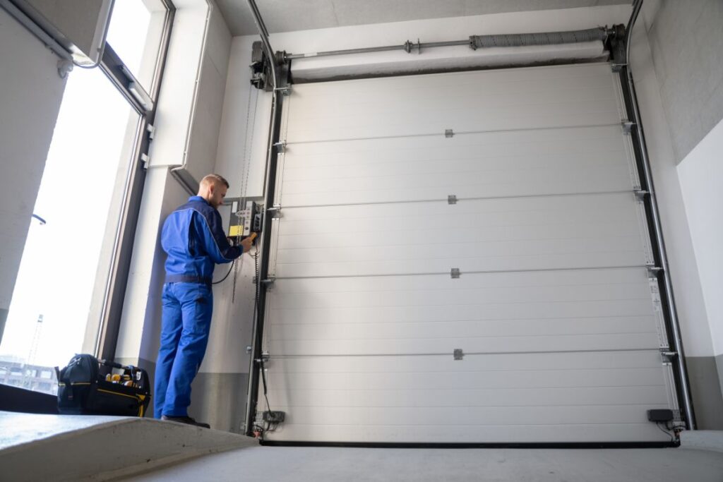 Residential garage door repair in Deerfield Beach