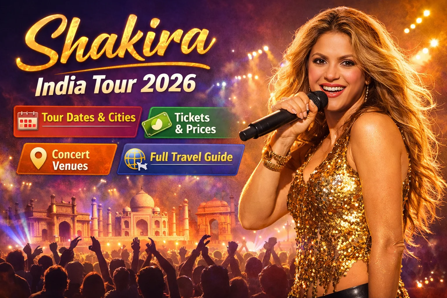Shakira India Concert 2026