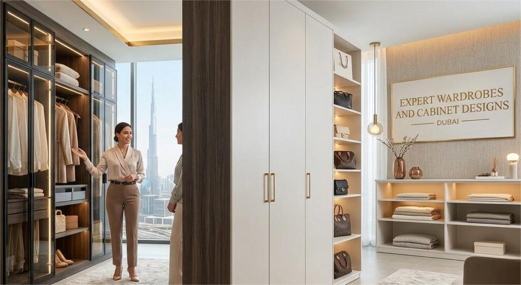 expert wardrobes and cabinet designs Dubai