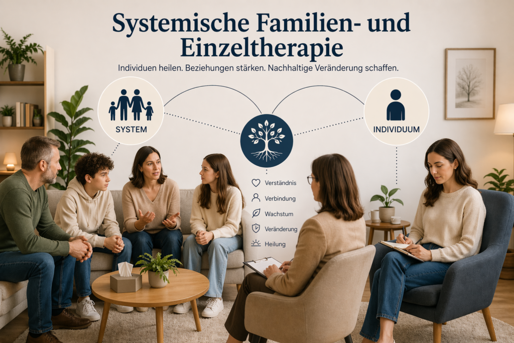 Systemische Therapie für Familien und Einzelne