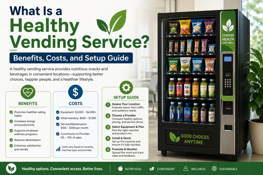 healthy vending service chicago