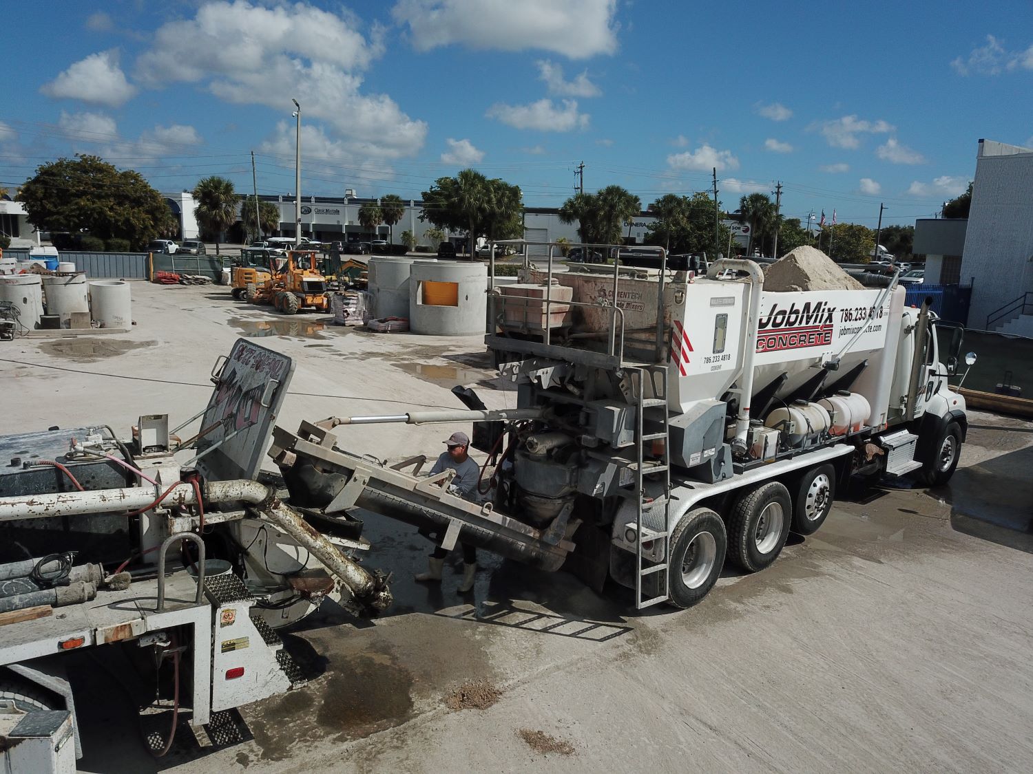 concrete pouring in Broward County