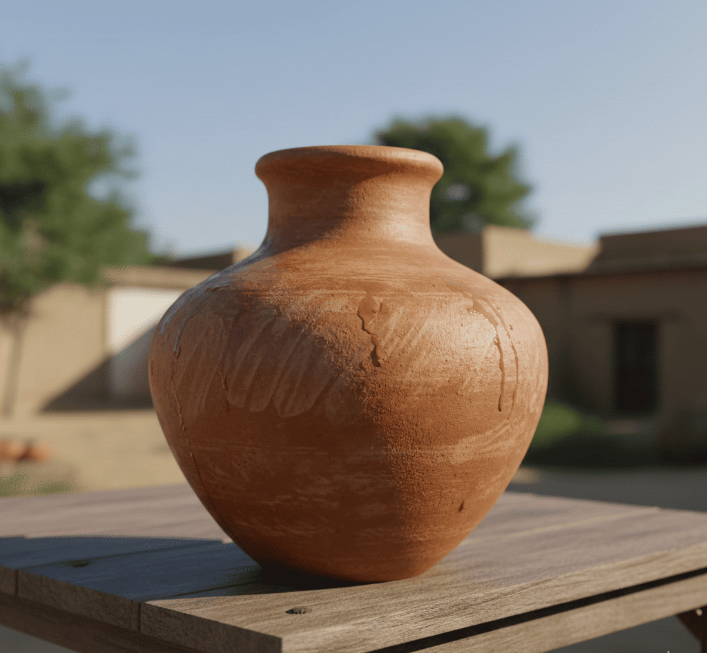 earthen pot