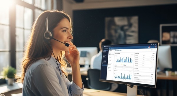 best hosted phone system UK customer support interface