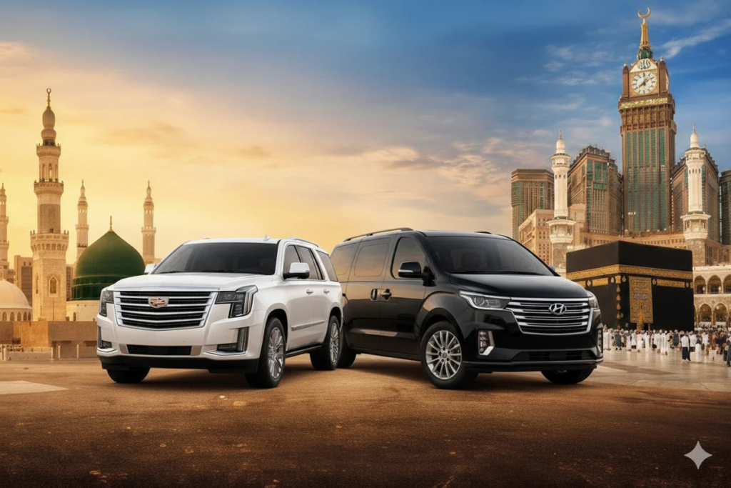 umrah taxi online