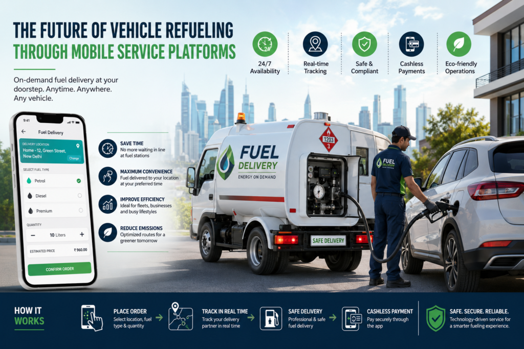 fuel delivery App development company