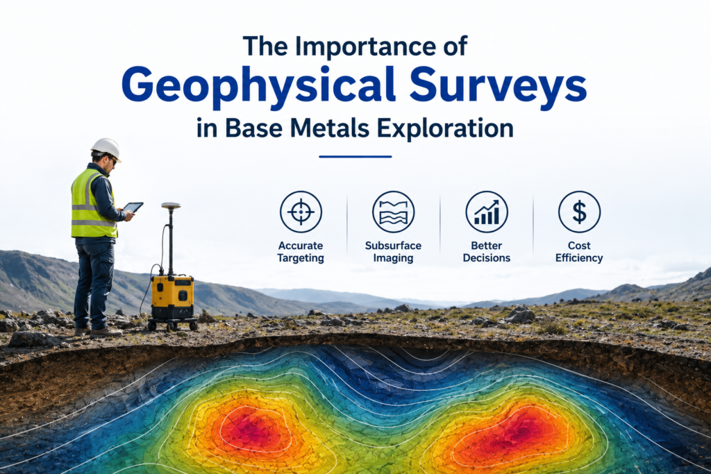 The Importance of Geophysical Surveys in Base Metals Exploration