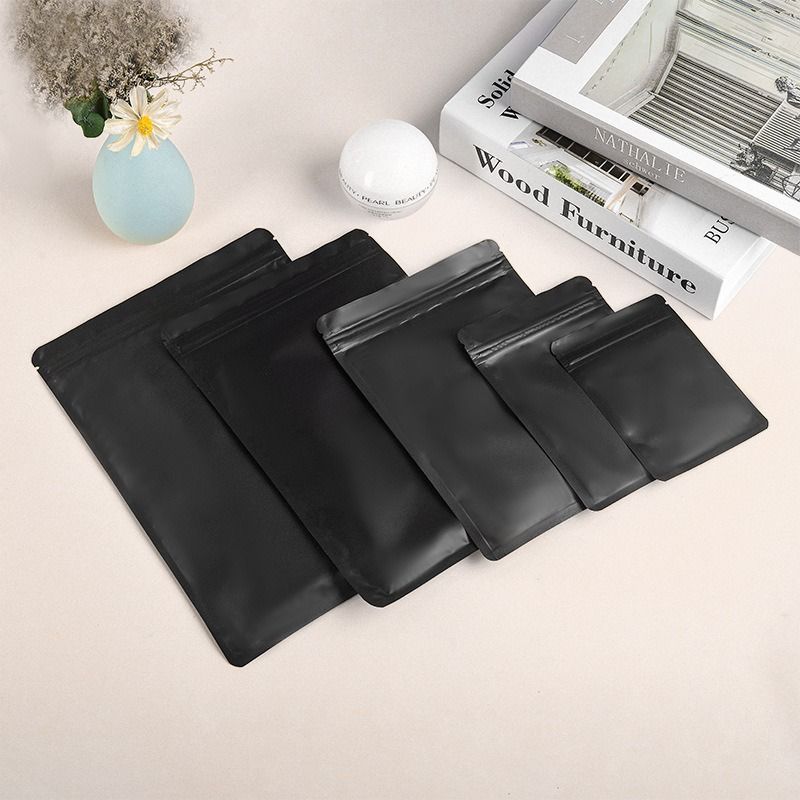 Black Mylar Pouches