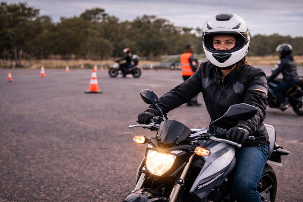 victoria motorcycle license