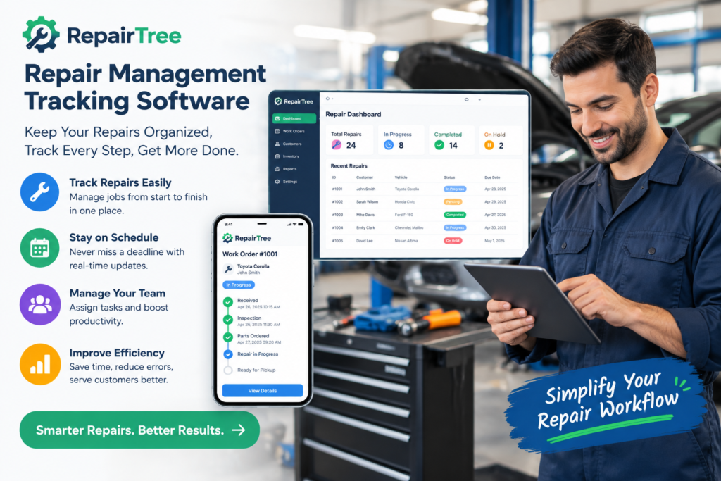 Repair Management Tracking Software