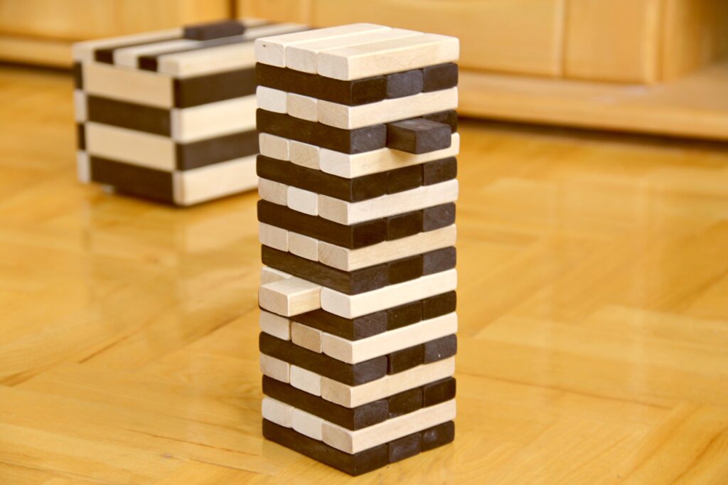 Custom Jenga With Logo