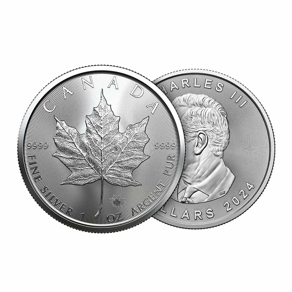 2026 canada 1 oz silver maple leaf bu