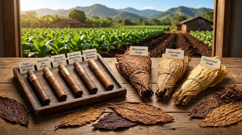 How Tobacco Origin Influences Cigar Flavor