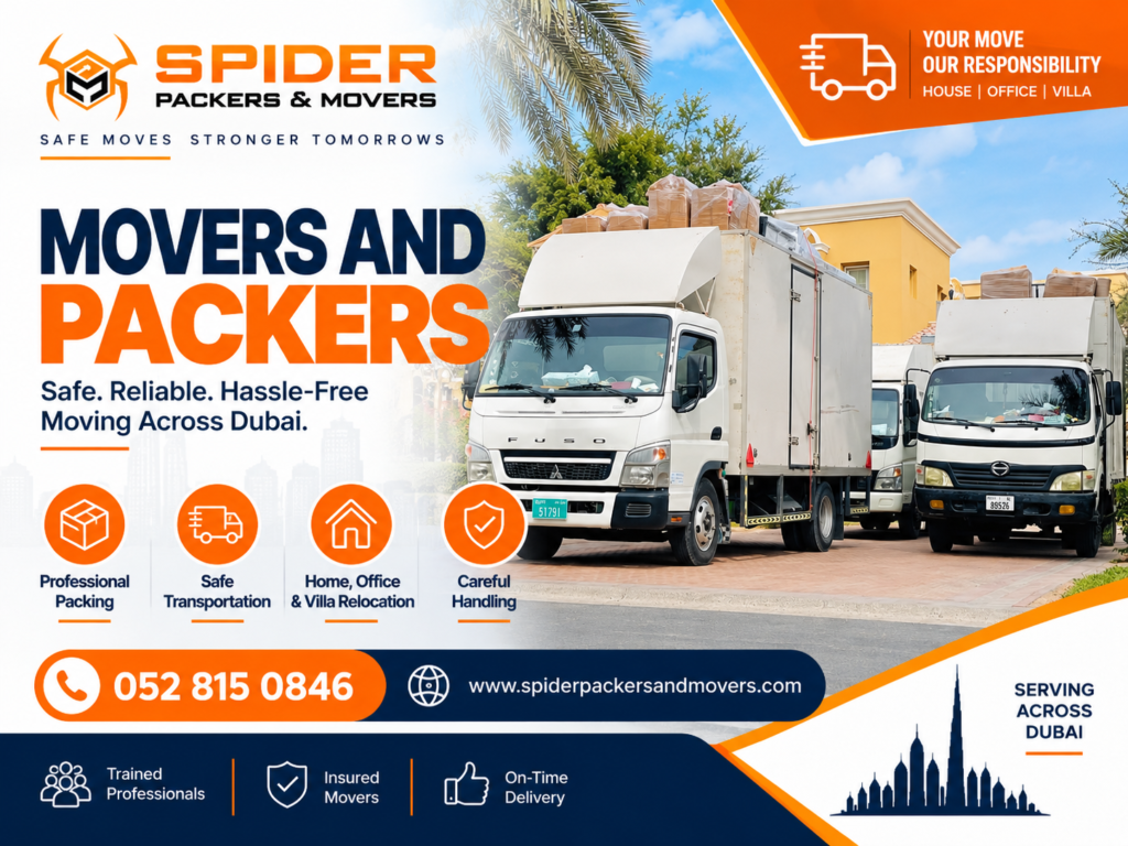 Trusted Local Movers in Dubai for Stress-Free Relocation