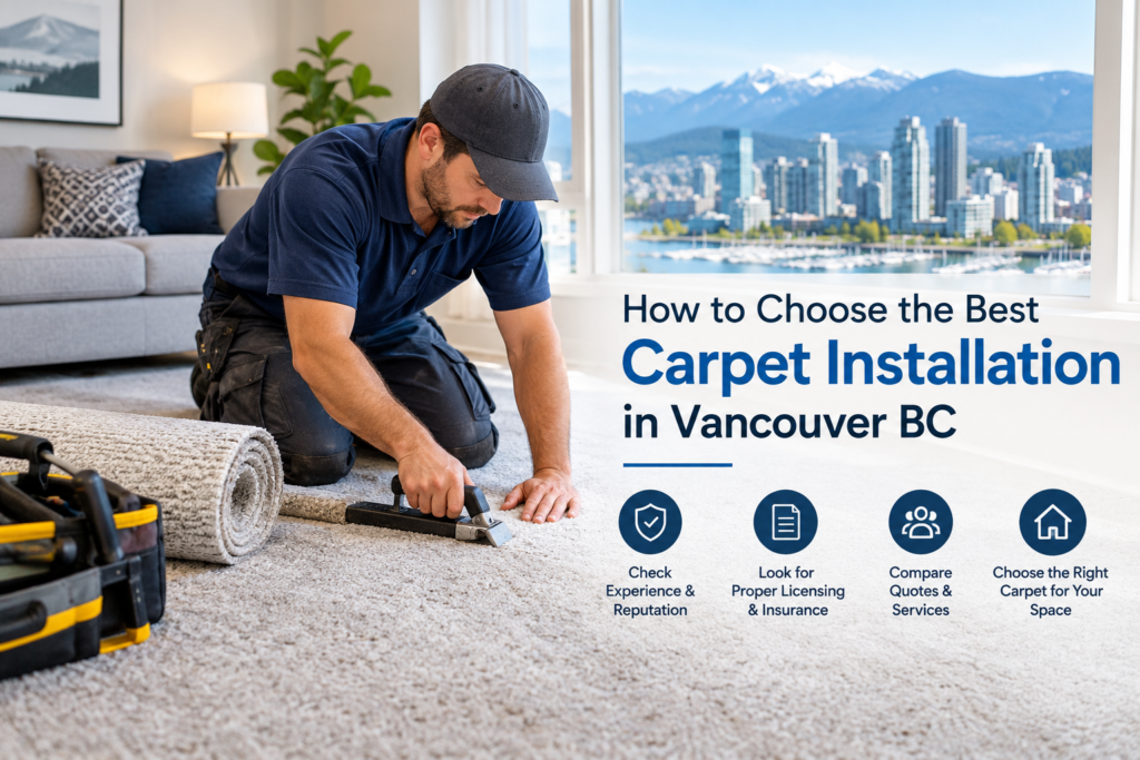 Carpet Installation in Vancouver BC