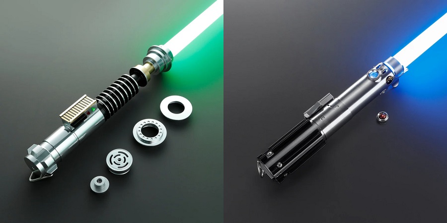 luke skywalker neopixel lightsaber