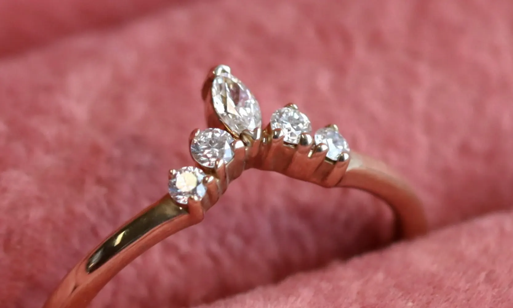 simulated diamond rings